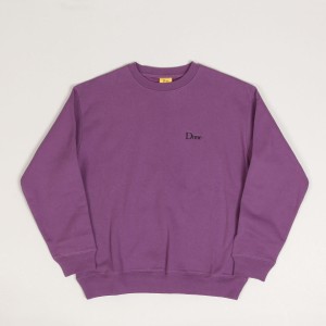 Dime Classic Small Logo Crewneck Violet