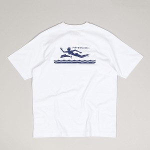 Métronome Greek Tee White