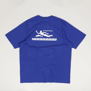 Métronome Greek Tee Royal Blue