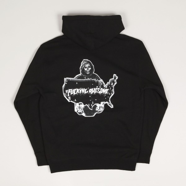 Fucking Awesome 14th Century Zip Hoodie Black