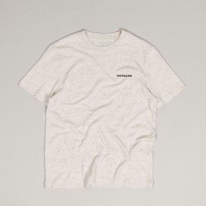 Popname Mini Emb Logo Tee Eco Heather