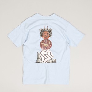 Quartersnacks Medusa Snackman Tee Baby Blue