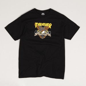 Thrasher x Antihero Eaglegram Tee Black