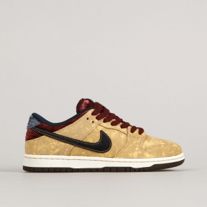 Nike SB Dunk Low Pro Celestial Gold Black