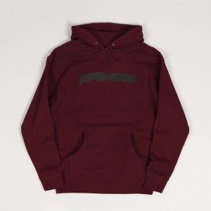 Fucking Awesome Ink Trap Hoodie Maroon