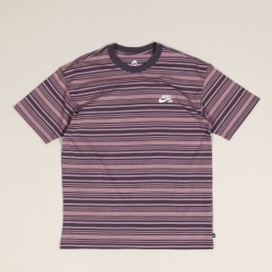 Nike SB 90 Stripe Tee Plum Dust