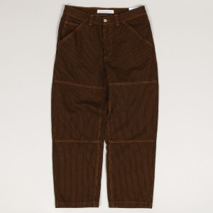 Polar 93 Work Pants Hickory Stripe Rust