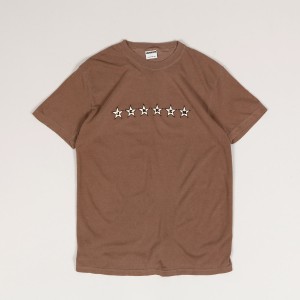 Jenkem 6 Star Tee Burgundy