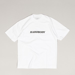 Hardbody Logo Tee White