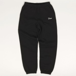 Dime Classic Small Logo Sweatpants Black