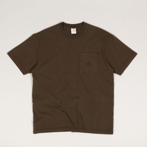 Polar Pocket Tee Brown