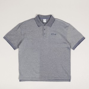 Polar Surf Polo Tee Heather Blue