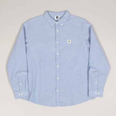Sid Minilogo Oxford Shirt Light Blue
