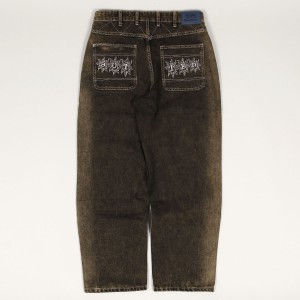 Butter Goods Bronco Denim Pants Brown Tint