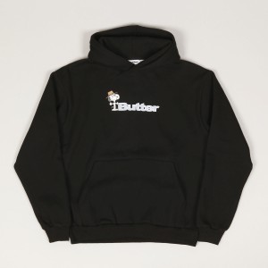 Butter Goods x Peanuts Spike Hoodie Black