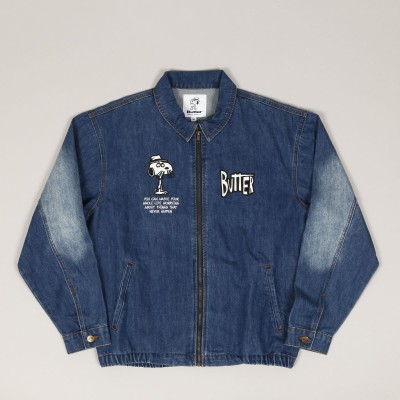 Butter Goods x Peanuts Spike Jacket Indigo