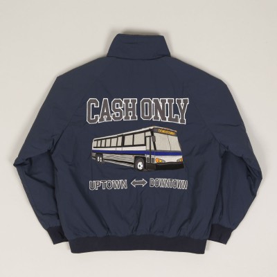 Cash Only Transport Work Jacket Navy