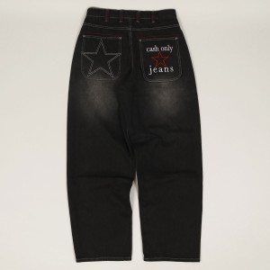 Cash Only Stars Jeans Wash Black