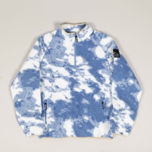 Hélas Mundy Quarter Zip Jacket Blue Cloud