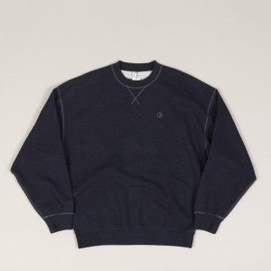 Polar Frankie Crewneck Navy Melange