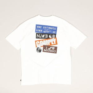 Nike SB Stickers Tee White