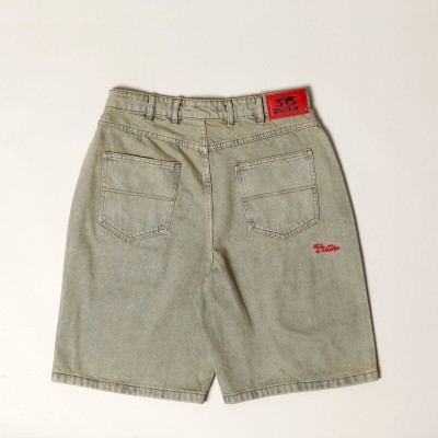 Butter Goods Garage Denim Shorts Sunfade Blue