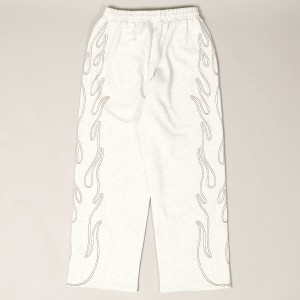 Butter Goods Flame Fleece Pants Ash