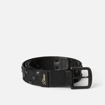 Dime Studded Belt Black