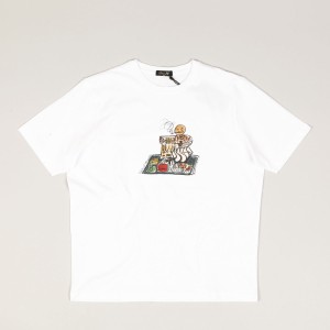 Dime Snackman Dealer Tee White