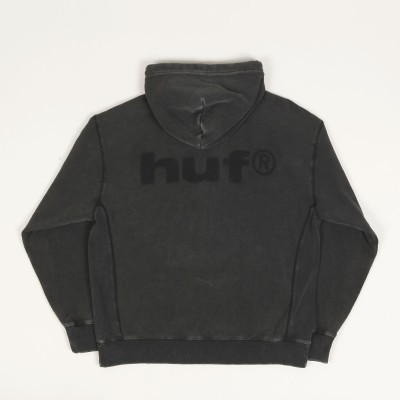 HUF Pacific Zip Hoodie Wash Black