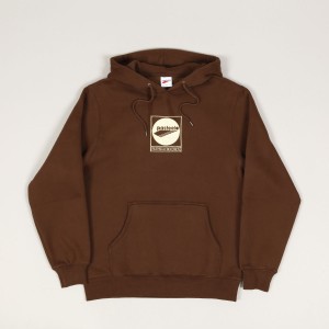 Pasteelo Records Hoodie Brown