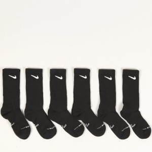 Nike Everyday Elevated 6Pack Socks Black White
