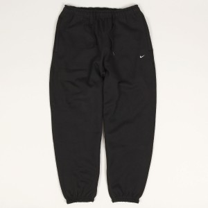 Nike Solo Swoosh Pants Black White