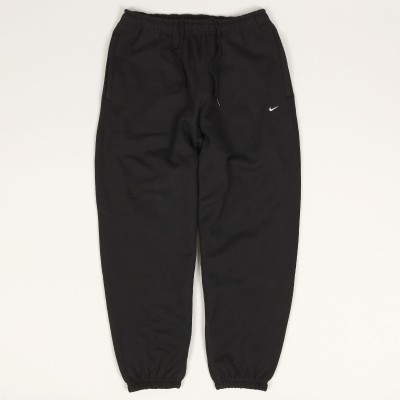 Nike Solo Swoosh Pants Black White