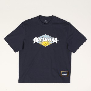 Adidas x Thrasher x AFA Logo Tee Night Navy