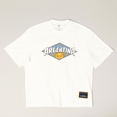 Adidas x Thrasher x AFA Logo Tee White
