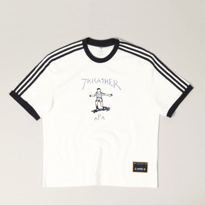 Adidas x Thrasher x AFA Gonz Tee White Black