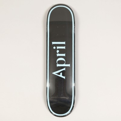 April OG Logo Blue Black Deck 8.0