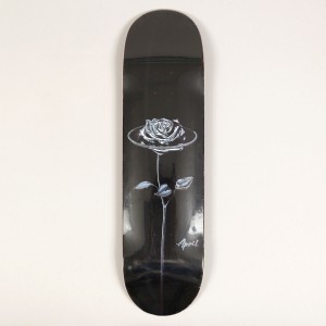 April Chrome Rose Black Deck 8.5