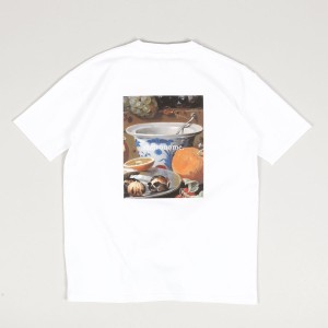 Métronome Abundance II Tee White Blue Orange