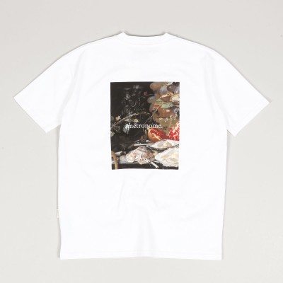 Métronome Abundance I Tee White Black Red