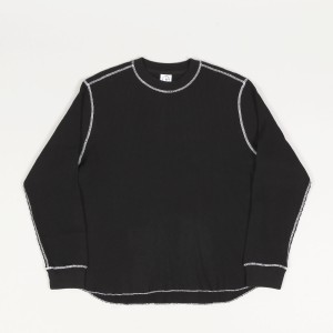 Polar Dylan LS Tee Black White