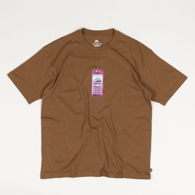 Nike SB Cell Phone Tee Moss Brown