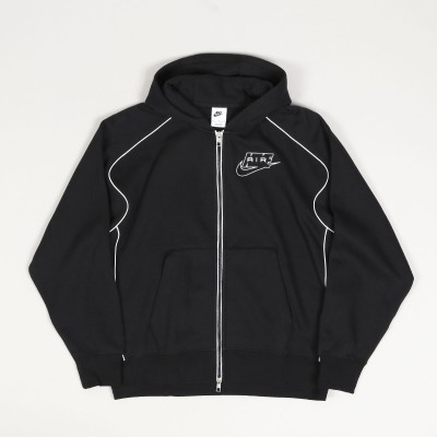 Nike Air Zip Hoodie Black White