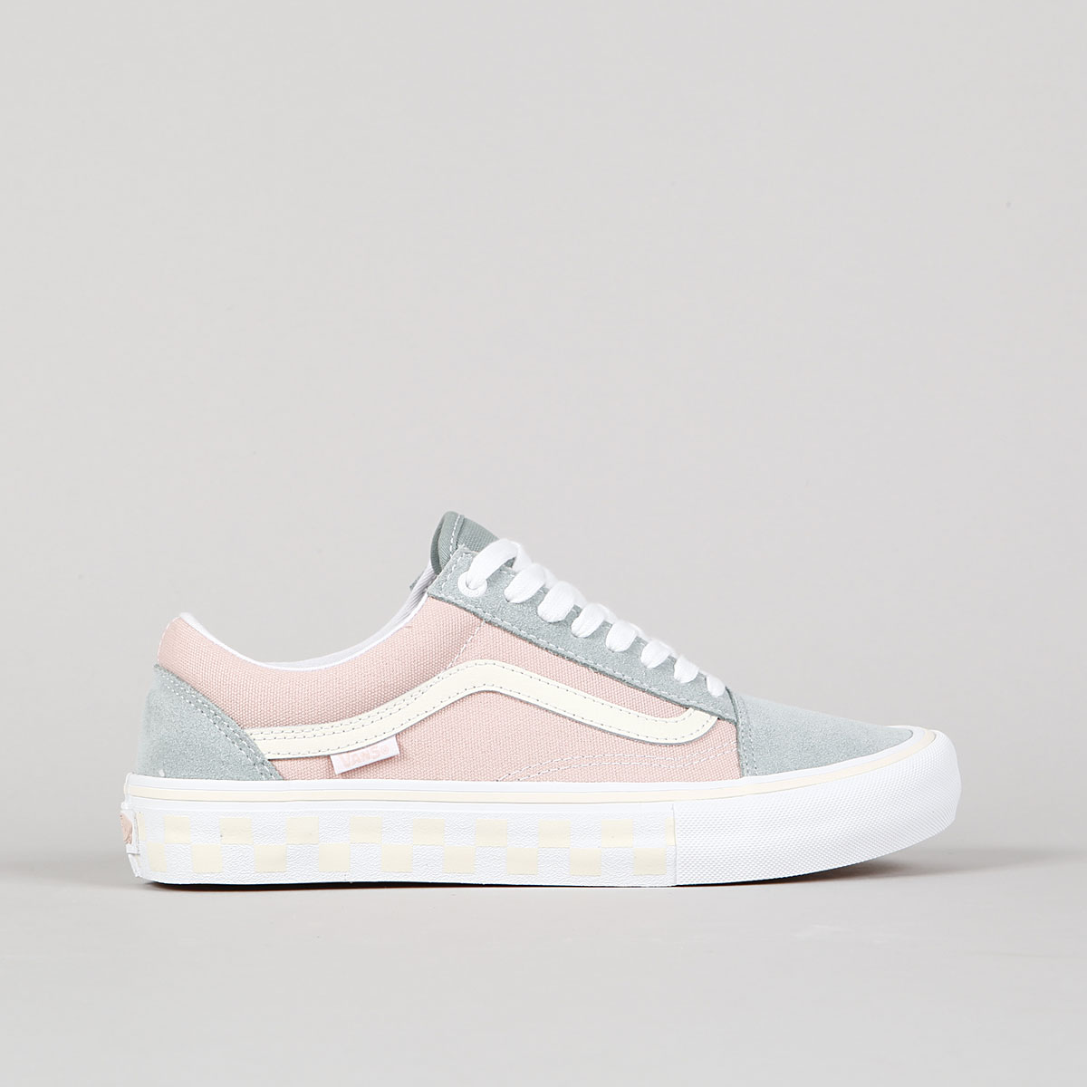 peach blue vans