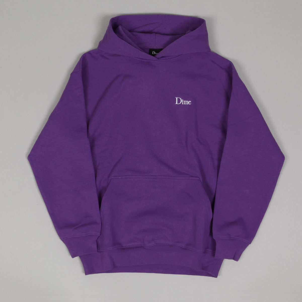 Dime Classic Small Logo Hoodie Purple Skateboarding, Nike SB, Adidas