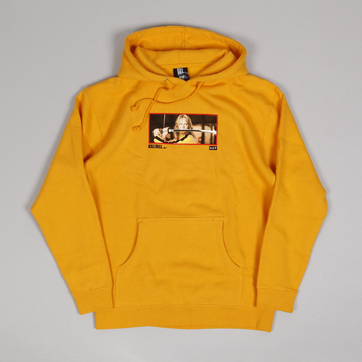 HUF X Kill Bill Revenge Pullover Hoodie Yellow S パーカー HUF X Kill Bill Revenge Pullover Hoodie Yellow S パーカー