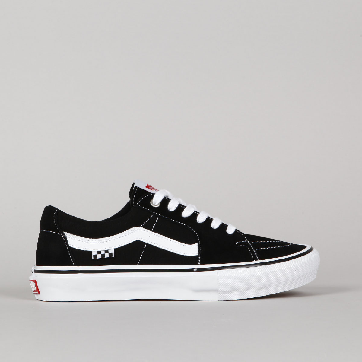 Vans Skate Sk8Low Black White Boty Vans POPNAME.cz