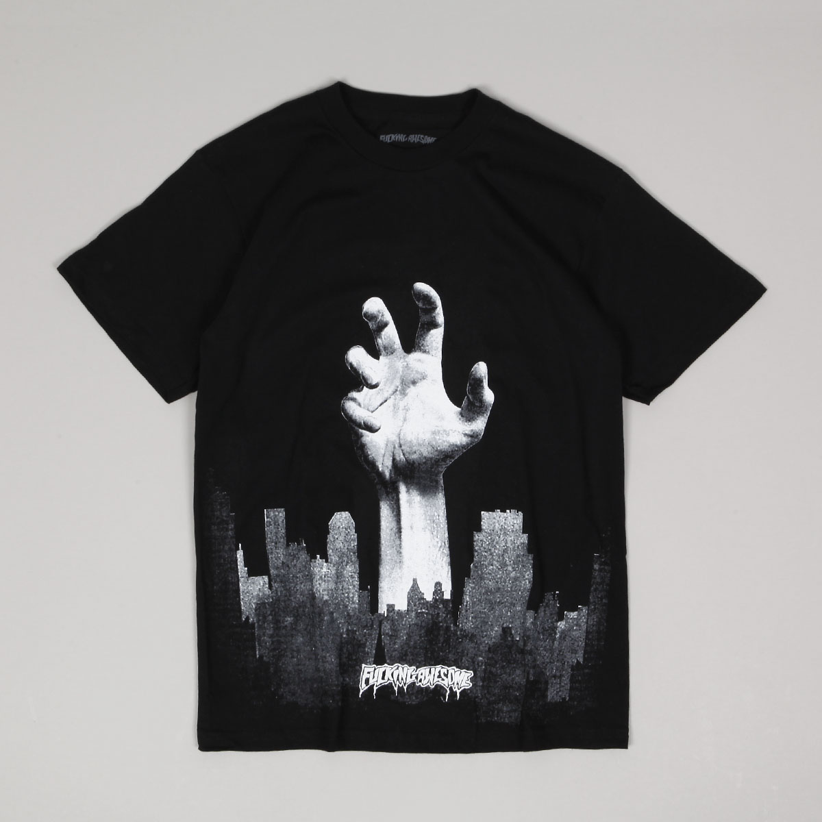 Fucking Awesome City Tee Black - Skateboarding, Nike SB