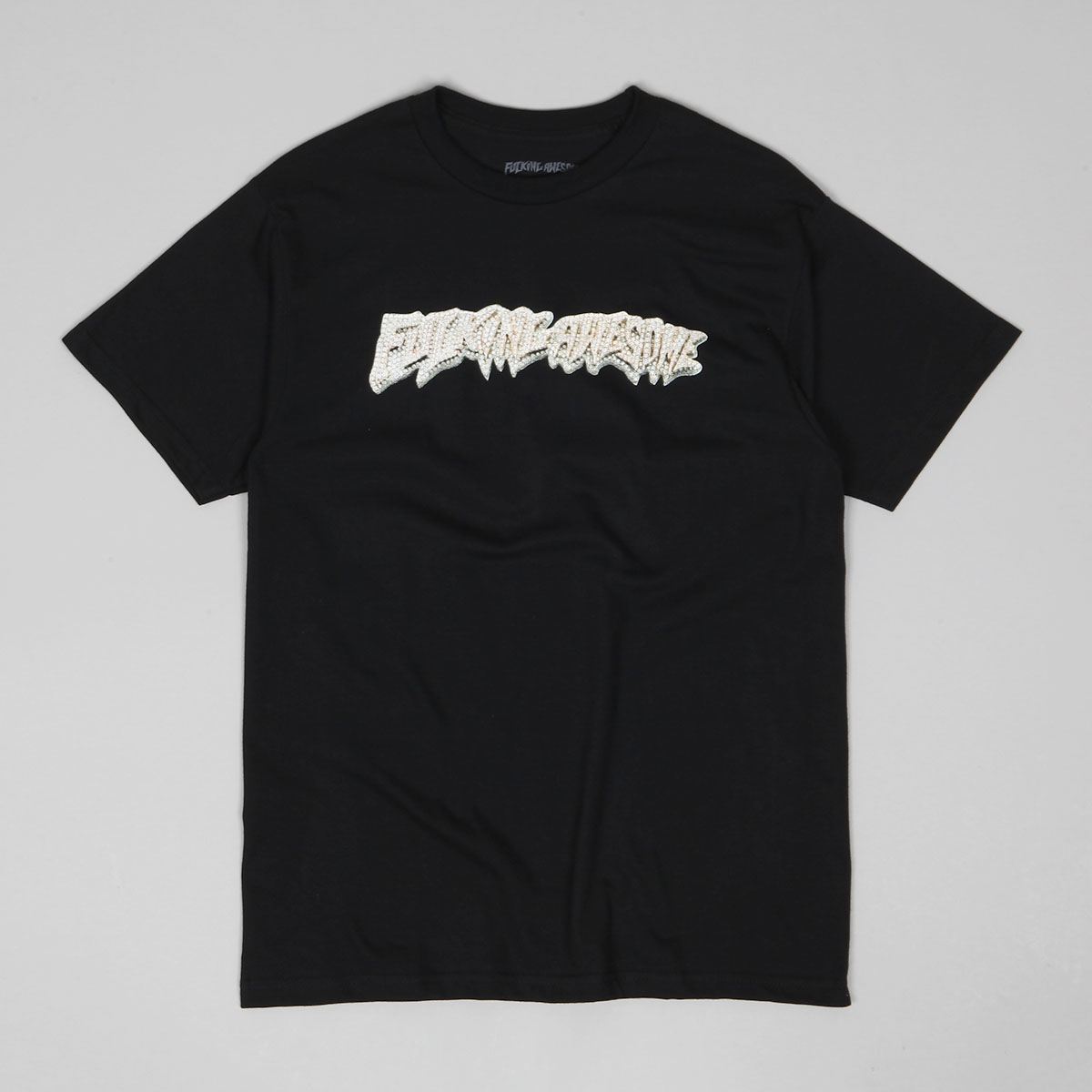 Fucking Awesome 24K Stamp Tee Black - Skateboarding, Nike SB